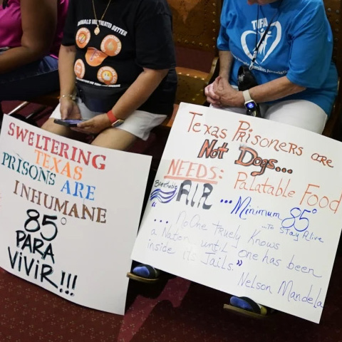 relatives protest at news conference